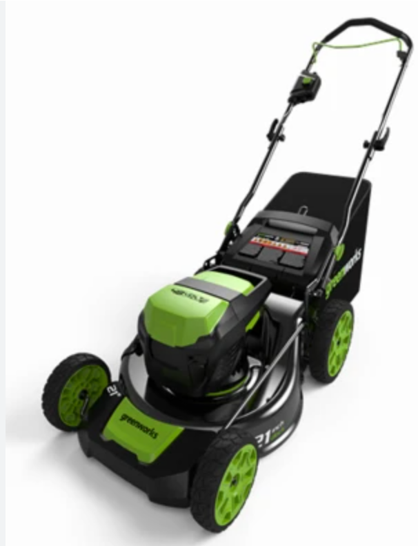 Cordless 3-n-1 Self-propelled Rwd Lawn Mower With Brushless Motor, 40-volt Battery & Charger, 21-inch Deck