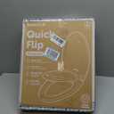 Jool Baby Quick Flip Toilet Seat with Built-in Potty & Splash Guard for Toddler Training, Slow Close (Elongated)