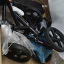 Economy Knee Scooter Steerable Knee Walker for Foot Injuries Compact Crutch Alternative with Dual Braking System (Black)