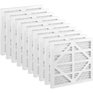10 Pack HEPA 550 Air Filter Replacement Set Compatible with CleahShield HEPA 550 Air Scrubber and Abestorm HEPA 550 Air Scrubber MERV-13 Filter Size 13.714.80.8 in