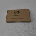 PHOEPET No Pull Dog Harnesses for Small Dogs Reflective Adjustable Front Clip Vest with Handle 2 Metal Rings 3 Buckles [Easy to Put on & Take Off] (S, Orange)