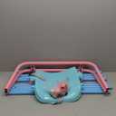 TALECO Gear Toddler Swing, 3-in-1 Swing Sets for Backyard, Baby Swing Outdoor/Indoor, Toddler Swing Set Suitable for Children 6 Months and Older (Pink)