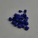 MECCANIXITY 30pcs Rubber End Caps Cover 1 inch Vinyl Screw Thread Protector Round PVC Vacuum Caps for Screw Bolt Pipe, Blue