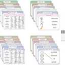 Zorythm 12 Pcs Reusable Word Search Cards for Dementia Game | Dementia Activities for Seniors | Large Print Word Search Books | Alzheimer's Products for Dementia Patients | Elderly Alzheimer's Toys