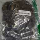 Layered Halo Hair Extensions with Invisible Wire Balayage Chocolate Brown Hair Extensions with Caramel Blonde Highlight (10H/26#) 20’’ Long Wavy Layered Synthetic Hair Extensions for Women