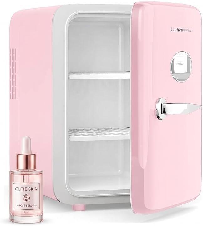 4L Skincare Fridge, Baby Pink