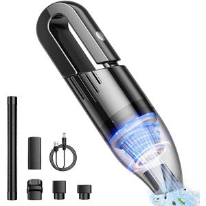 Handheld Car Vacuum Portable Cordless, Dust Buster Rechargeable High Power Suction, Mini Hand Held Vacuum Cleaner with Washable HEPA Filter, Multi-Nozzles, Lightweight Hand Vacuum for Car Home Office