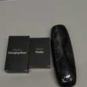 Aquasonic Black Series Ultra Whitening Toothbrush – ADA Accepted Electric Toothbrush 8 Brush Heads & Travel Case – 40,000 VPM Electric Motor & Wireless Charging  4 Modes w Smart Timer