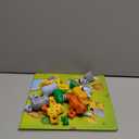 POPULAR PLAYTHINGS Magnetic Animals for Toddlers 1-3, Mini Mix or Match Animal Toys, Set of 7 Gift for Kids - Jungle Animals with Pop-up Playmat