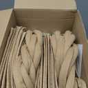 20 Pack Burlap Tote Gift Bags with Handles for Bridesmaid Bachelorette Wedding, 7.9 x 9.8 x 5.9 Inches Buk Reusable Jute Welcome Proposal Bags Baby Shower Wedding Party Supplies(Sage Green)