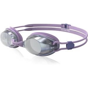 Unisex Swipe Swimming Goggles for Men & Women Anti-Fog,UV Technology Dual Strap No Leakage swim goggles (Lavender Purple)