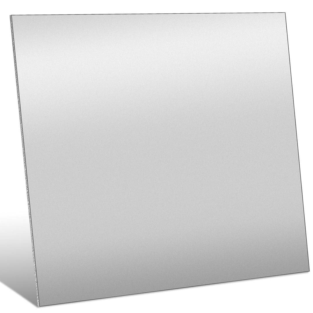 Yaocom 12 x 12 Inch 16 Gauge Mild Steel Sheet Metal Plate, Square Weldable Carbon Cold Rolled Panels for Industrial DIY Welding, Craft Use Accessories, Easy Formability Smooth Surface