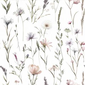 Yancorp 17.3"x118.1" White Textured Peel and Stick Flower Wallpaper Self Adhesive Vinyl Removable Decorative Contact Paper for Kitchen Cabinets, Furniture, Bedroom, Bathroom and Walls