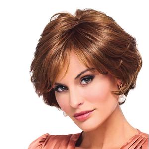 Raquel Welch Captivating Canvas Chin Length Layered Wig by Hairuwear, Average Size Cap, RL29/33SS Iced Pumpkin Spice