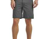 Lee Mens Extreme Motion Regular Fit Synthetic Flat Front Short (29, Charcoal)
