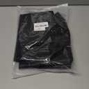 P Pothuiny 50 Pcs Black Satin Napkins 17 x 17 Inches, Square Smooth Wedding Dinner Napkins Silky Bulk Cloth Napkins Table Napkins for Banquet Party Restaurant Decor, Thanksgiving, Christmas