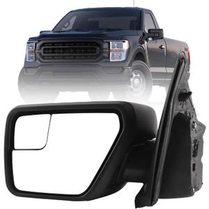 Dasbecan Left Mirror Compatible With 21-24 Ford F-150 5pins ML3417683XA