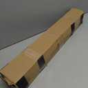 UNISHADES Cordless Bamboo Roman Shades for Windows, Blinds Size (26.5" W 48" H) Colour (Highfield Teak)