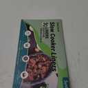 Syntus Slow Cooker Liners, 30 Count Cooking Bags Large Size Disposable Pot Liners Plastic Bags, Fit 3QT to 8QT for Slow Cooker Cooking Trays, 13"x 21", 30 Liners