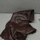vctops Waterproof Faux Pu Leather Armrest Covers Vintage Stretch Arm Covers for Chairs Couch Sofa Armchair Slipcovers for Recliner Sofa 2pcs, Dark Coffee