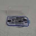 Westcott 10-Piece Math Set for Students, Includes 2 Compasses, Protractor & Ruler, Back to School, Classroom, School Supplies, Geometry Practice, Durable Storage Case