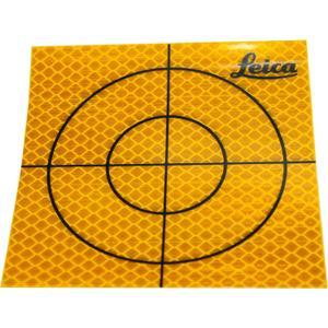 Reflective Tape Survey Targets (20pcs 50X50mm, Yellow)