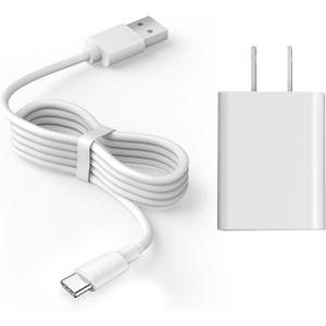 Charger Cord Compatible with Waterpik WF-20 WF-20CD010 Cordless Flosser for Teeth, 5V 2A Power Adapter for WF-20CD010 WF20 WF 20, Replacement Charger