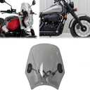 Suitable for Phantom 750 SHADOW 1998-2024 2023 2022 windshield windshield windshield with bracket motorcycle parts shadow phantom 750 (Smoke)