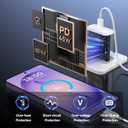 45W Super Fast Charger USB C Android Phone Type C Charger Fast Charging Block with 6.6FT Cord for Samsung Galaxy S26/S26 Ultra/S26+/S25 Ultra/S25/S24 Ultra/S24/S23 Ultra/S22/S21/S20/Note 10, White