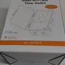 SURAIELEC WiFi Pool Timer, 40 AMP, 1HP 120V, 2HP 240V, Outdoor Indoor Smart Switch, Heavy Duty Pool Controller Light Timer Box for Pump, Water Heater, Spa, Powerful Electrical Appliances