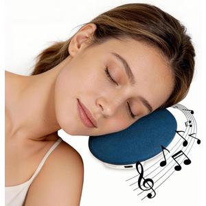 Under Pillow Speaker - Mini Portable Bluetooth Pillow Speaker for Sleeping with White Noise, Timer Ultra-Thin Wireless Sleep Aid Headphones for Adults, Kids, Side Sleepers