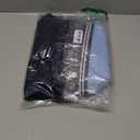 NITAGUT Mens Sweaters 1/4 Zip Up Striped Pullover Slim Fit Fall Winter Spring Long Sleeve Polo Sweaters (XX-Large, Navy Blue)