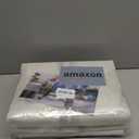 HOMESURE 2 Pack Mattress Bags for Moving and Storage with 8 Handles - Mattress Cover for Moving - Heavy Duty, Strong Zipper Closure, Moving Supplies & Moving Bag - Semi-Transparent, Queen