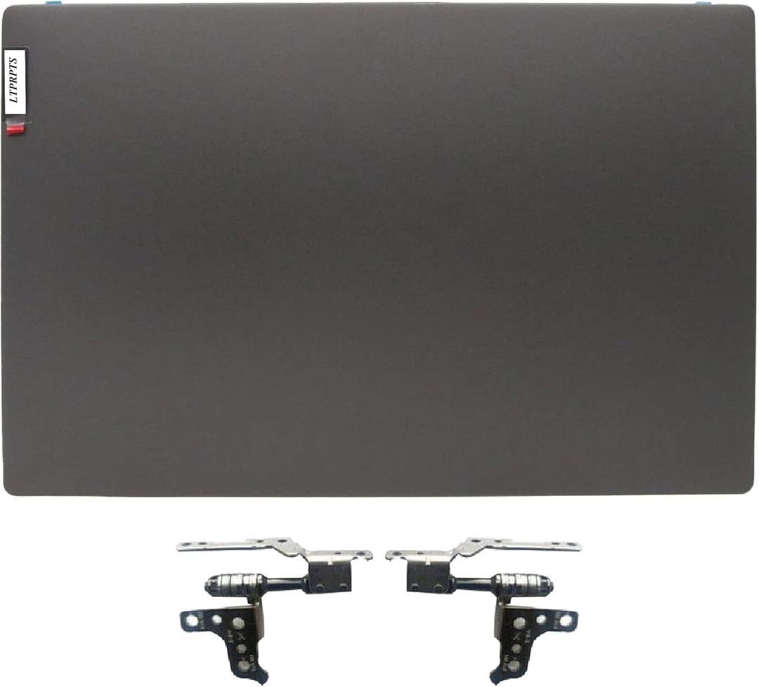 New Replacement for Lenovo ideapad 5-15 5-15IIL05 5-15ARE05 5-15ITL05 Laptop LCD Cover Back Rear Top Lid with Hinges 5CB0X56073 AM1K7000310 Gray, 15 inch