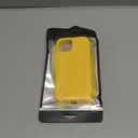 DOMAVER for iPhone 15 Case, Phone Case for iPhone 15 Silicone Women Men Gel Rubber Microfiber Lining Cushion Cover Shockproof Protective Yellow