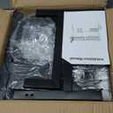 SNTD Over The Sink Dish Drying Rack - Adjustable Dish Rack for Kitchen Counter, Metal (Black)