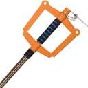 Stainless Steel sora KingdomHearts Keyblades White/Black/Yellow Key Real Metal About 34 inches Prop for Cosplay