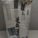 Modern Ceiling Fans with Lights, 72 Inch Ceiling Fan with Remote for Bedroom Living Room Kitchen Library Cafe Outdoor/Industrial Use,24W 3CCT 8 Blades 6 Speed Reversible Quiet DC Motor, White