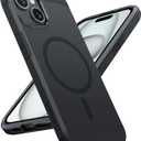 FNTCASE for iPhone 15 Magnet Case: iPhone 14 Magnetic Dual Layer Military Grade Drop Shockproof Protection Cell Phone Cover - Rugged Durable Heavy Duty Protective Bumper Tough(Black)