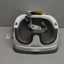 Ingenuity Baby Base 2-in-1 Booster Feeding and Floor Seat with Self-Storing Tray - Slate