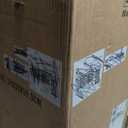 PAKETA 4 Pack Expandable Pull Out Cabinet Organizer, 21'' Deep Pull Out Drawers for Cabinets,Upgrade 3 Slide Rails Sliding Drawer for Kitchen Cabinet Organizer with Adhesive Nano Film (White)