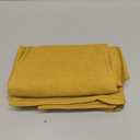 MIULEE Pack of 2 Decorative Outdoor Solid Waterproof Throw Pillow Covers polyester Garden Farmhouse Cushion Cases for Summer Patio Tent Balcony Couch Sofa 20x12 Inch Mustard Yellow