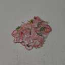 Suncalla 48 Pcs Strawberry Iron on Patches Cute Strawberry Fruit Cake Bow Patches Pink Red Coquette Aesthetic DIY Sew on Repair Decals Stickers Embroidered Applique for Clothes Hats Jeans T-Shirts