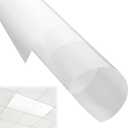 Pushglossy 4 Pack 4 x 2 Feet Light Diffuser Sheet White LED Dimming Diffusion Film Fluorescent Lights Cover for Drop Ceiling Light Fixture Lights Filter Panel for Office Home Classroom, Non-Adhesive