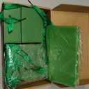 Tenare 12 Pcs Small Gift Bags Mini Paper Bags Bulk Tiny with Handle Tissue for Jewelry Gift Wrapping Happy Mother's Father's Day Birthday Graduation Party Supply(4 * 2.75 * 4.5inch,Green)