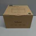 Veken Innovation Award Winner 95oz/2.8L Pet Fountain, Automatic Cat Water Fountain Dog Water Dispenser with Replacement Filters, Gifts for Christmas, Cats, Dogs, Multiple Pets (Grey, Plastic)