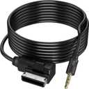 3.5mm Jack Connector AMI Cable - AMI MDI MMI Cable with AUX Input, Compatible with Audi Music Interface/VW MDI Box or MMI System, 6 Feet Extra Long