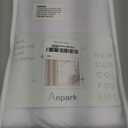 Elegant White Sheer Curtains 84 Inches Long for Living Room Bedroom, Cotton Linen Textured Light Filtering Crinkle Sheer Drapes Natural Rod Pocket Voile Curtains, W52 x L84 in, 2 Panels