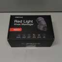 FORTHiQ RED+ Knee Massager with Heat and Red Light Therapy for Pain Relief, Knee Brace with 2 Wavelengths, 3 Massage & 4 Pulsing Modes, 5 Heat Levels, 52 Lights, Cordless FSA-HSA Eligible (1-Pack)