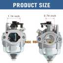 16100-Z9L-811 Carburetor Replacement For Honda GCV170LA GCV200LA HRN216 HRX217 Lawn Mowers, Include Air Filter